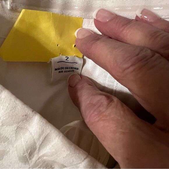 White House Black Market White Strapless Mini Dress size 2 - Picture 8 of 10